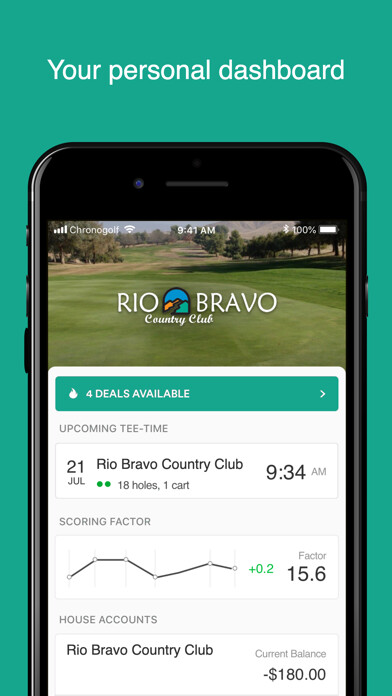 Emulate iPhone app Rio Bravo Country Club using MyAndroid Emulate iPhone app Rio Bravo Country Club using MyAndroid