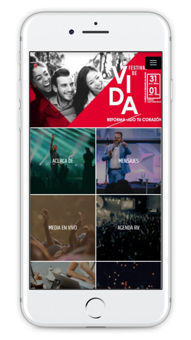 Emulate iPhone app RIO DE VIDA using MyAndroid