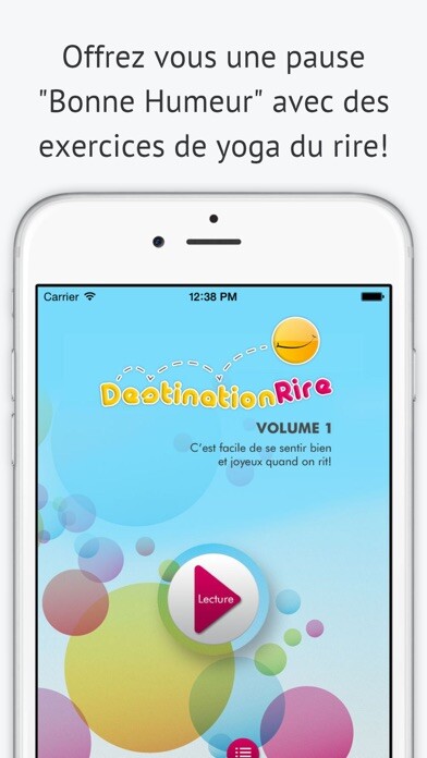 Emulate iPhone app Rire + Exercices de rire using MyAndroid Emulate iPhone app Rire + Exercices de rire using MyAndroid