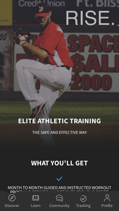 Emulate iPhone app RISE ATHLETICS using MyAndroid Emulate iPhone app RISE ATHLETICS using MyAndroid