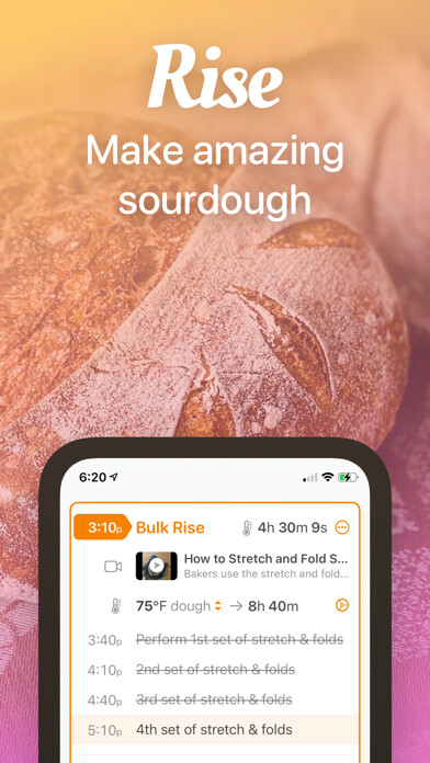 Emulate iPhone app Rise – Bread Baking using MyAndroid Emulate iPhone app Rise – Bread Baking using MyAndroid