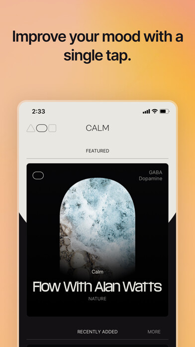 Emulate iPhone app Rise by AeBeZe Labs using MyAndroid