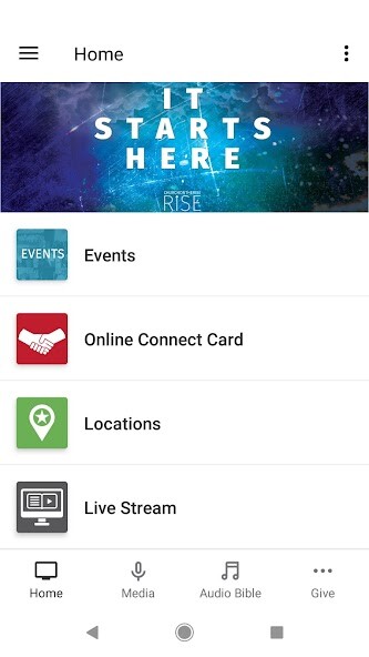 Emulate iPhone app Rise Church NC using MyAndroid Emulate iPhone app Rise Church NC using MyAndroid