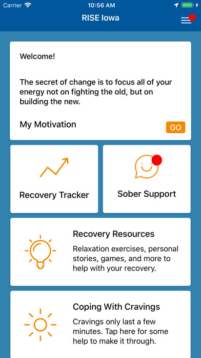 Emulate iPhone app RISE Iowa using MyAndroid Emulate iPhone app RISE Iowa using MyAndroid