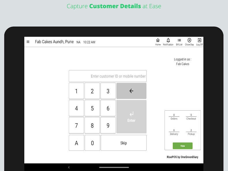 Run android online APK Rise POS Enterprise from MyAndroid or emulate Rise POS Enterprise using MyAndroid