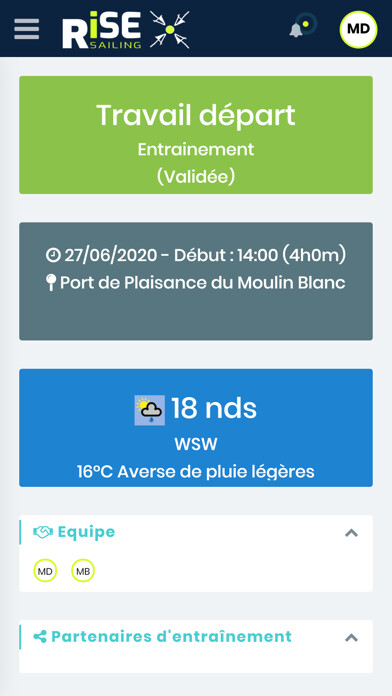 Emulate iPhone app Rise Sailing using MyAndroid