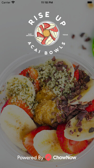 Emulate iPhone app Rise Up Acai Cafe using MyAndroid Emulate iPhone app Rise Up Acai Cafe using MyAndroid