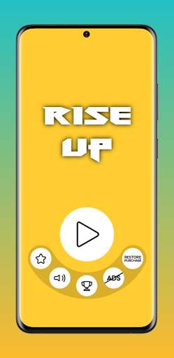 Run android online APK Rise Up - A fun and challenging hypercasual game from MyAndroid or emulate Rise Up - A fun and challenging hypercasual game using MyAndroid