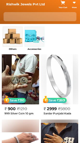 Run android online APK Rishwik Jewels Pvt Ltd from MyAndroid or emulate Rishwik Jewels Pvt Ltd using MyAndroid