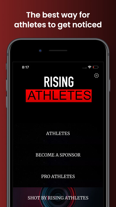 Emulate iPhone app Rising Athletes using MyAndroid