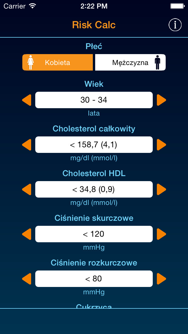 Emulate iPhone app Risk Calculator using MyAndroid Emulate iPhone app Risk Calculator using MyAndroid