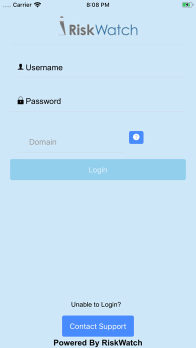 Emulate iPhone app RiskWatch Mobile using MyAndroid Emulate iPhone app RiskWatch Mobile using MyAndroid