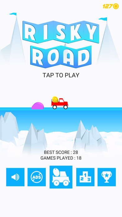 Emulate iPhone app Risky Road using MyAndroid