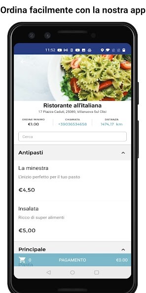 Run android online APK Ristorante allitaliana from MyAndroid or emulate Ristorante allitaliana using MyAndroid