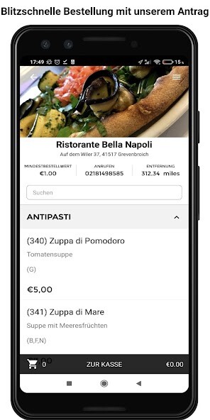 Run android online APK Ristorante Bella Napoli from MyAndroid or emulate Ristorante Bella Napoli using MyAndroid Run android online APK Ristorante Bella Napoli from MyAndroid or emulate Ristorante Bella Napoli using MyAndroid