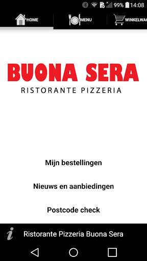 Run android online APK Ristorante Pizzeria Buona Sera Alkmaar from MyAndroid or emulate Ristorante Pizzeria Buona Sera Alkmaar using MyAndroid Run android online APK Ristorante Pizzeria Buona Sera Alkmaar from MyAndroid or emulate Ristorante Pizzeria Buona Sera Alkmaar using MyAndroid