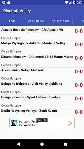 Run android online APK Risultati Volley from MyAndroid or emulate Risultati Volley using MyAndroid