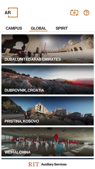Emulate iPhone app RIT AR Experience using MyAndroid Emulate iPhone app RIT AR Experience using MyAndroid