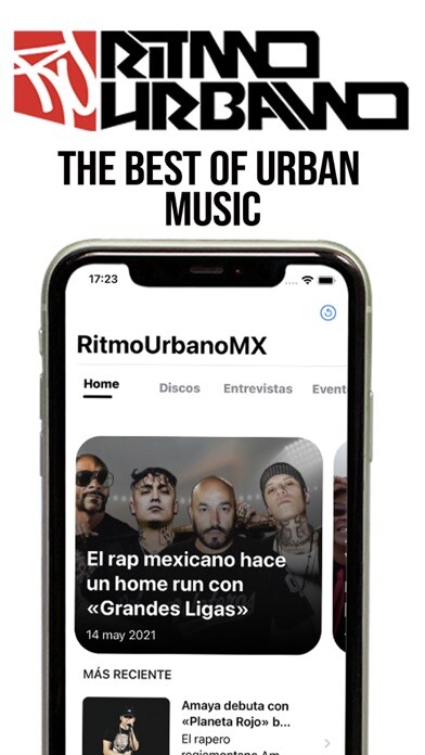 Emulate iPhone app RitmoUrbanoMx using MyAndroid Emulate iPhone app RitmoUrbanoMx using MyAndroid