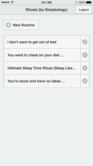 Emulate iPhone app Rituals (by Simpleology) using MyAndroid Emulate iPhone app Rituals (by Simpleology) using MyAndroid