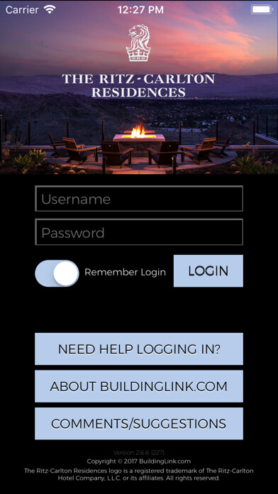 Emulate iPhone app Ritz-Carlton Residences using MyAndroid Emulate iPhone app Ritz-Carlton Residences using MyAndroid
