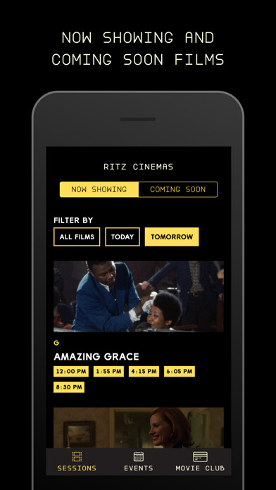 Emulate iPhone app Ritz Cinemas using MyAndroid Emulate iPhone app Ritz Cinemas using MyAndroid