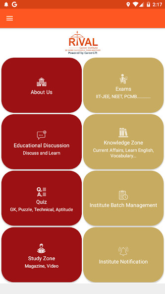 Run android online APK Rival Career Institute from MyAndroid or emulate Rival Career Institute using MyAndroid