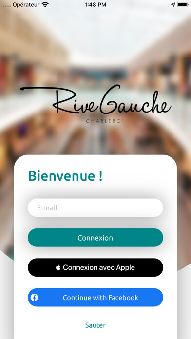 Emulate iPhone app Rive Gauche Charleroi using MyAndroid Emulate iPhone app Rive Gauche Charleroi using MyAndroid