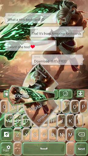 Run android online APK Riven Keyboard from MyAndroid or emulate Riven Keyboard using MyAndroid