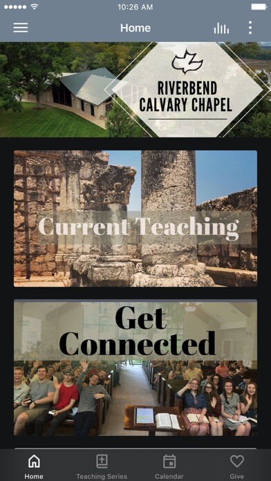 Emulate iPhone app Riverbend Calvary Chapel using MyAndroid Emulate iPhone app Riverbend Calvary Chapel using MyAndroid