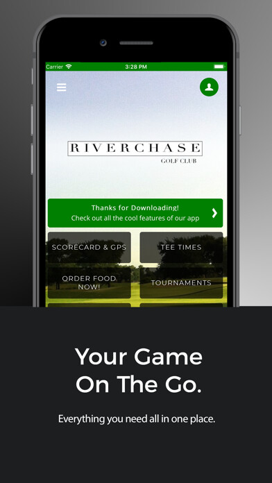 Emulate iPhone app Riverchase GC using MyAndroid
