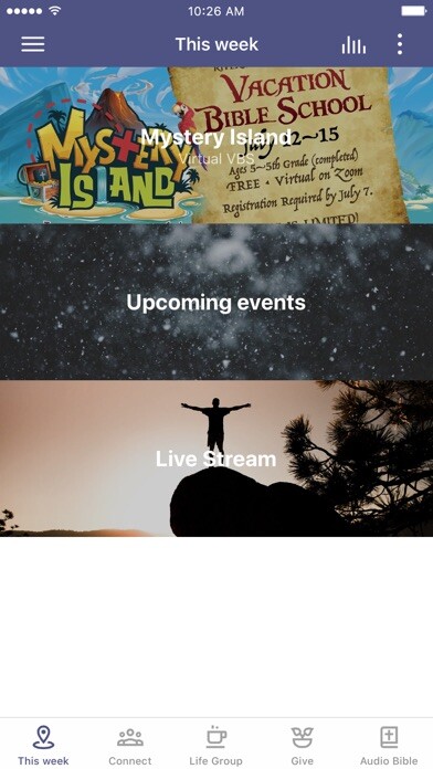 Emulate iPhone app Riverdale Baptist Church using MyAndroid Emulate iPhone app Riverdale Baptist Church using MyAndroid