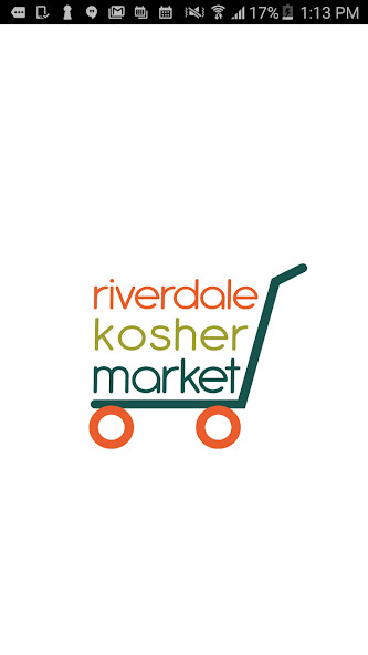 Emulate iPhone app Riverdale Kosher Market using MyAndroid