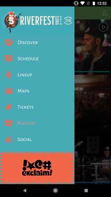 Emulate Android APK Riverfest Elora