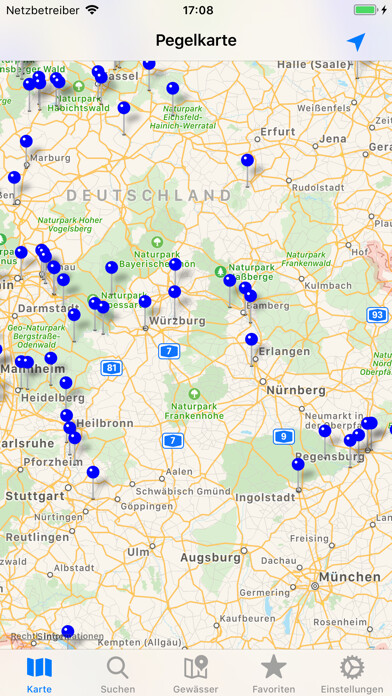 Emulate iPhone app River Levels using MyAndroid