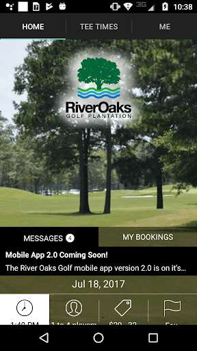 Run android online APK River Oaks Golf Plantation Tee Times from MyAndroid or emulate River Oaks Golf Plantation Tee Times using MyAndroid