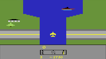 Emulate iPhone app River Raid Classic using MyAndroid