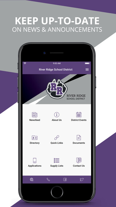 Emulate iPhone app River Ridge School District using MyAndroid Emulate iPhone app River Ridge School District using MyAndroid