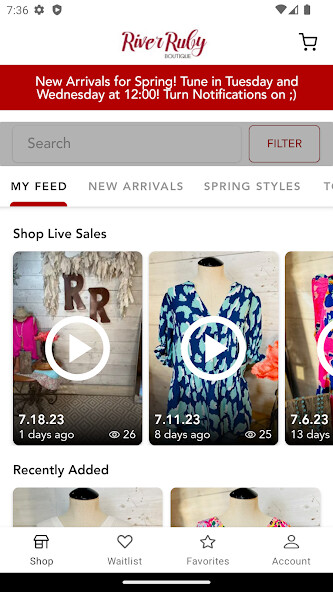 Emulate iPhone app River Ruby Boutique using MyAndroid Emulate iPhone app River Ruby Boutique using MyAndroid