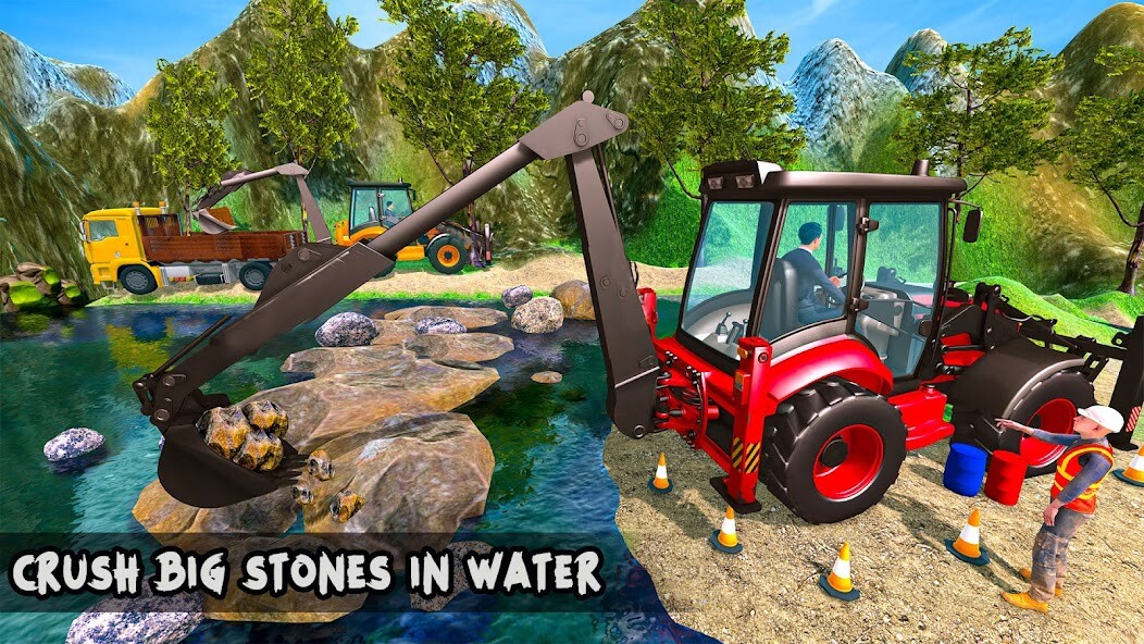 Run android online APK River Sand Excavator 3D Sim from MyAndroid or emulate River Sand Excavator 3D Sim using MyAndroid