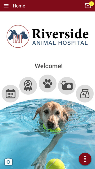Emulate iPhone app Riverside Animal Hospital using MyAndroid Emulate iPhone app Riverside Animal Hospital using MyAndroid
