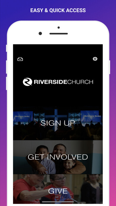 Emulate iPhone app Riverside Church TX using MyAndroid