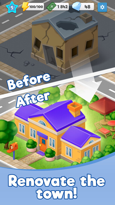 Emulate iPhone app Riverside Merge - Build a City using MyAndroid Emulate iPhone app Riverside Merge - Build a City using MyAndroid