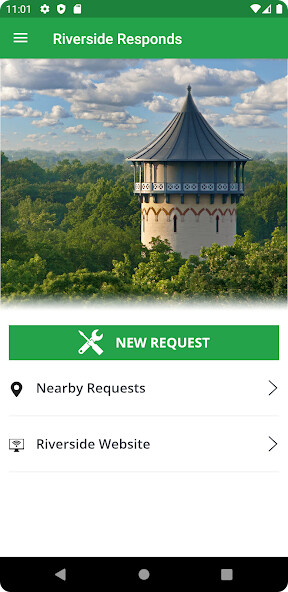 Emulate iPhone app Riverside Responds using MyAndroid