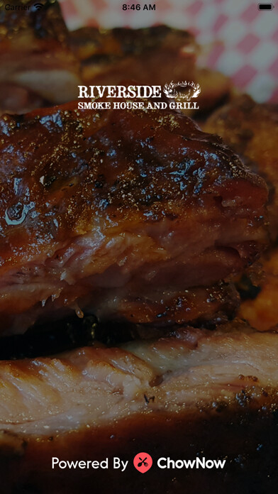 Emulate iPhone app Riverside Smoke House & Grill using MyAndroid Emulate iPhone app Riverside Smoke House & Grill using MyAndroid