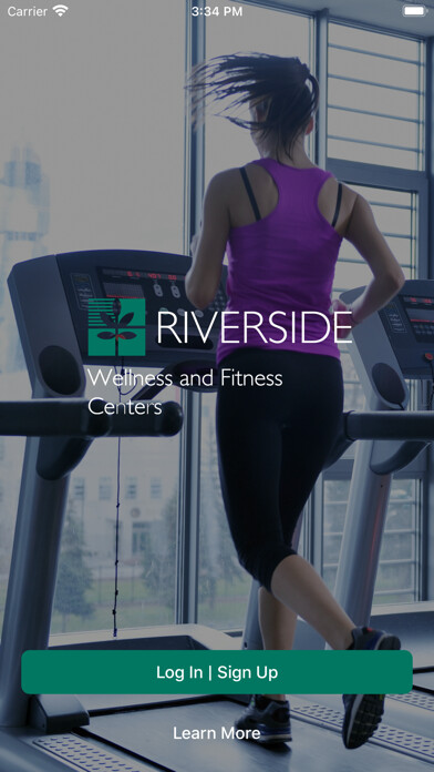 Emulate iPhone app Riverside Wellness & Fitness using MyAndroid