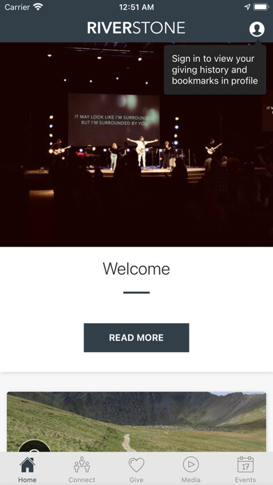 Emulate iPhone app RiverStone Church using MyAndroid Emulate iPhone app RiverStone Church using MyAndroid