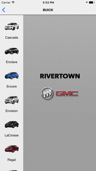 Emulate iPhone app Rivertown Buick GMC using MyAndroid Emulate iPhone app Rivertown Buick GMC using MyAndroid
