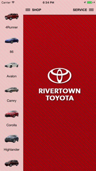 Emulate iPhone app Rivertown Toyota using MyAndroid Emulate iPhone app Rivertown Toyota using MyAndroid