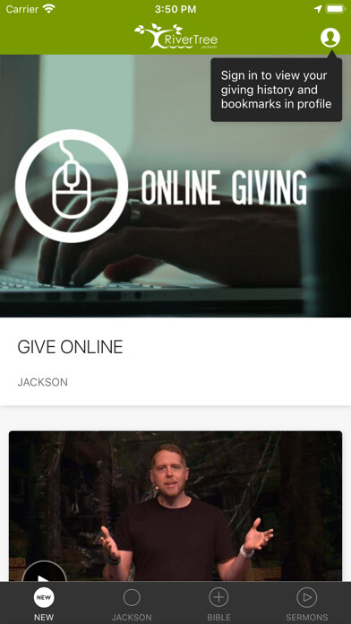 Emulate iPhone app RiverTree Christian Church using MyAndroid Emulate iPhone app RiverTree Christian Church using MyAndroid